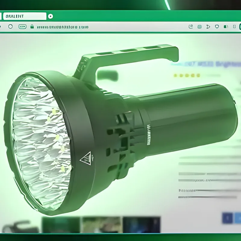 Imalent 200,000 Lumen Torch