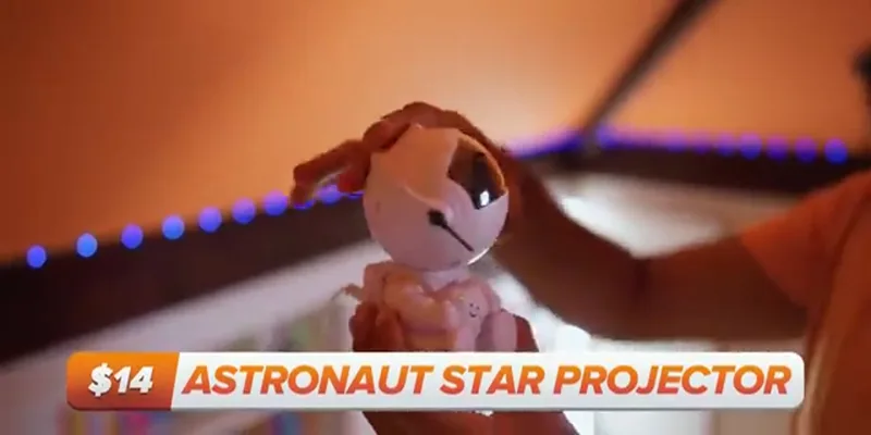 Temu Astronaut Galaxy Projector