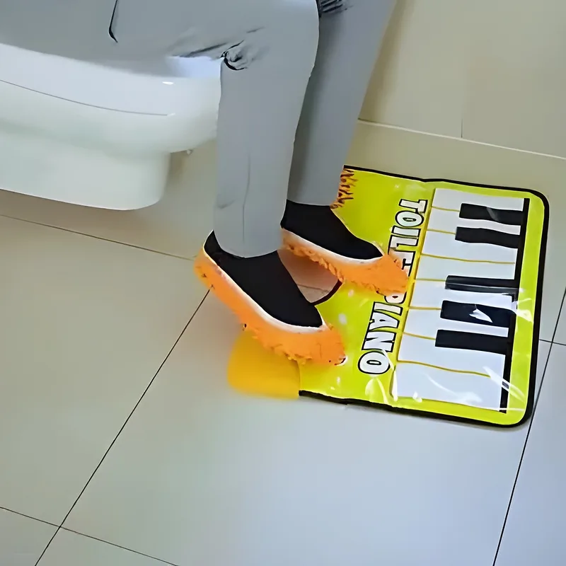 Toilet Piano Mat