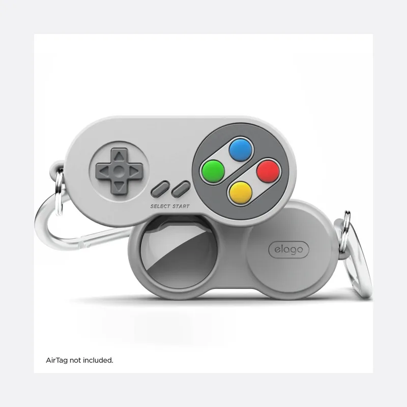 SNES Controller AirTag Case