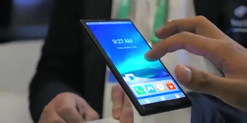Haptouch Tactile Phone Prototype