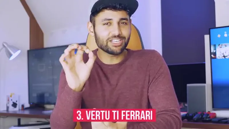 Vertu Ti Ferrari Edition