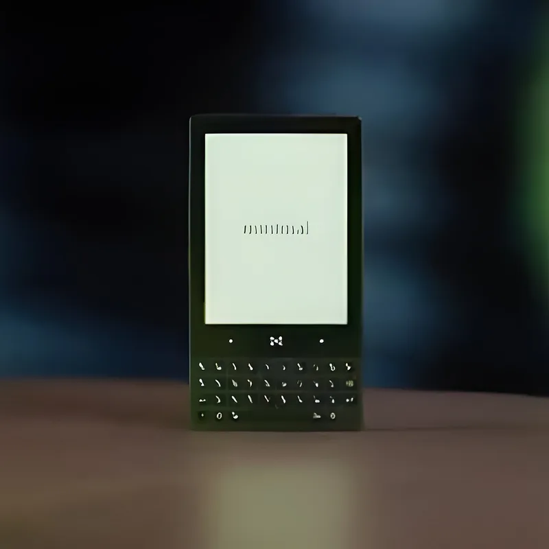 Minimal e-ink Android phone
