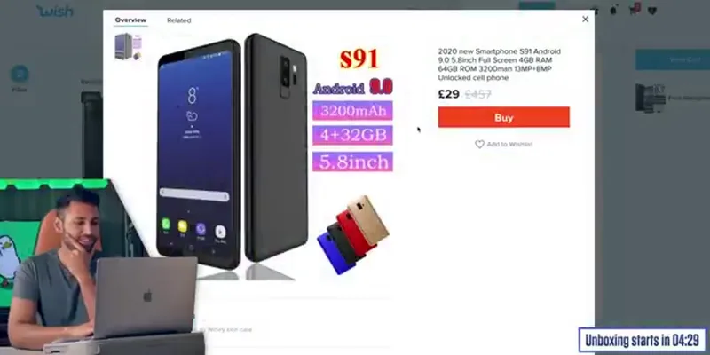 Wish S91 phone
