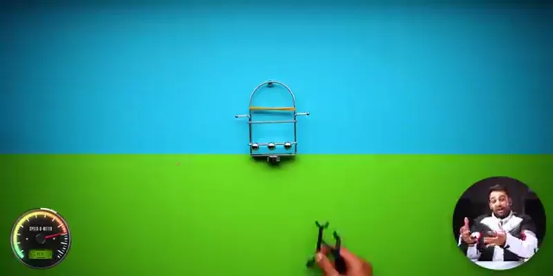 Phone step counter simulator
