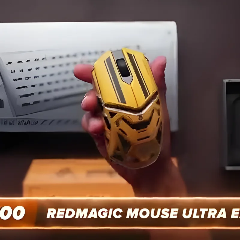 Red Magic Bumblebee Mouse
