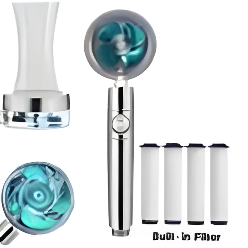 Turbo Fan Filter Shower Head