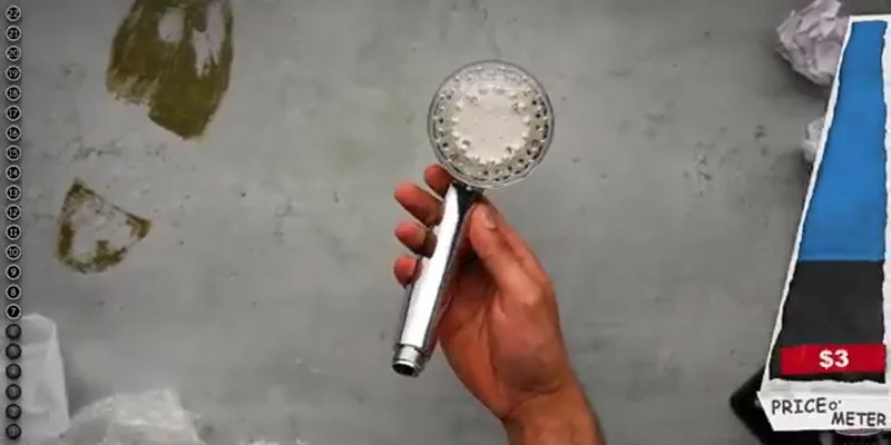 Light-Up Turbine Shower Head