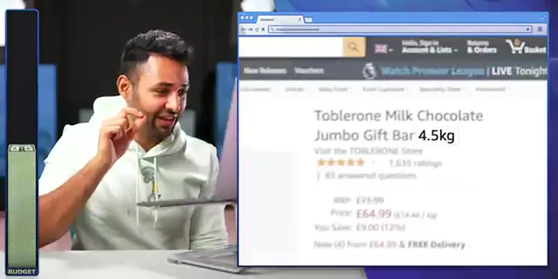 Toblerone 4.5kg Jumbo Bar