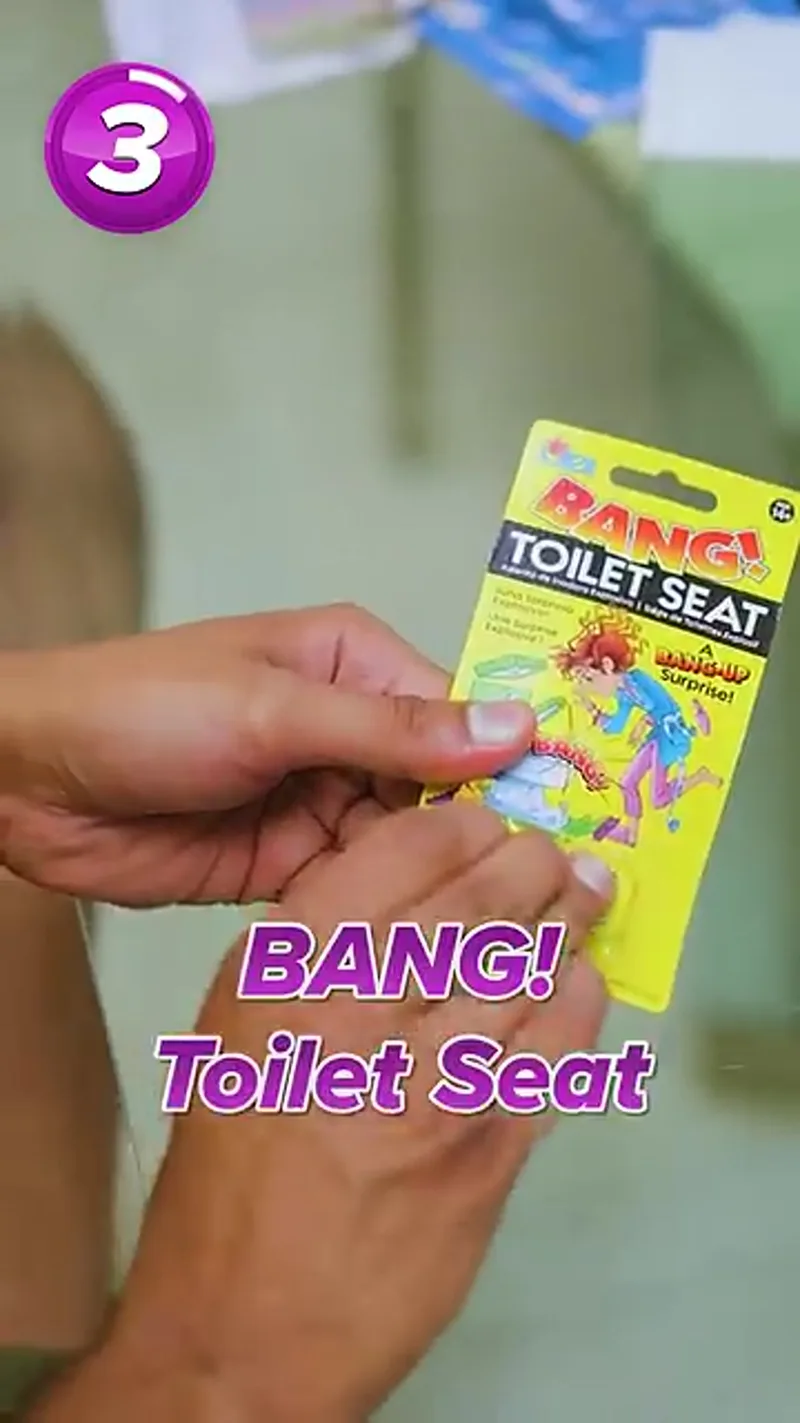 Bang Toilet Seat Prank