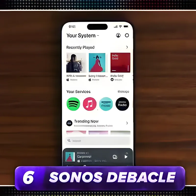 Sonos app (May 2024 redesign)