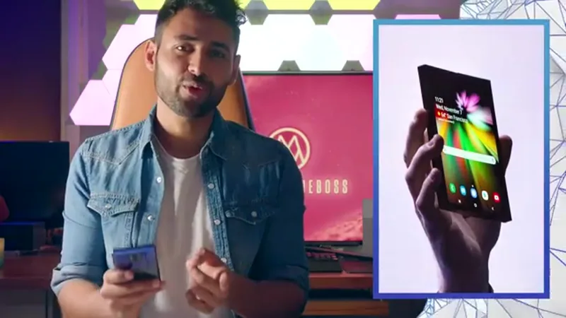 LG foldable phone