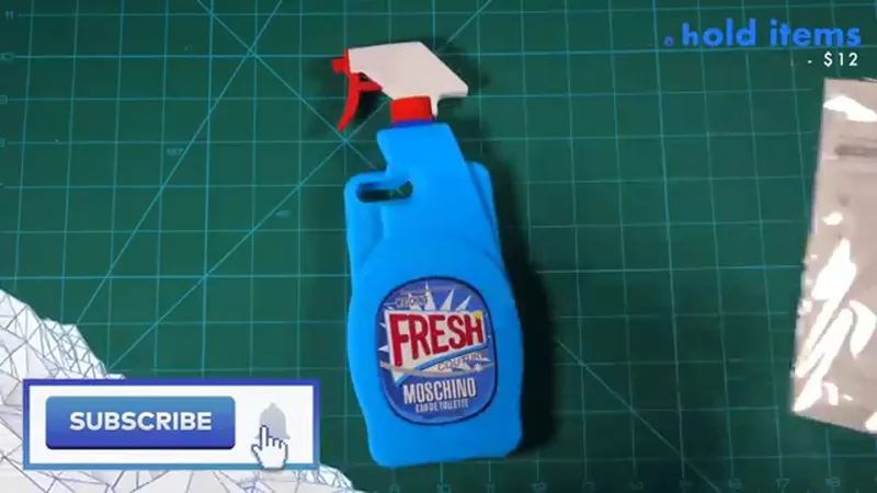 Household item phone case (cleaning spray bottle)