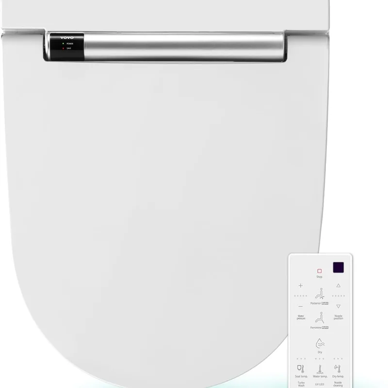 Smart Heated Toilet Seat with Bidet