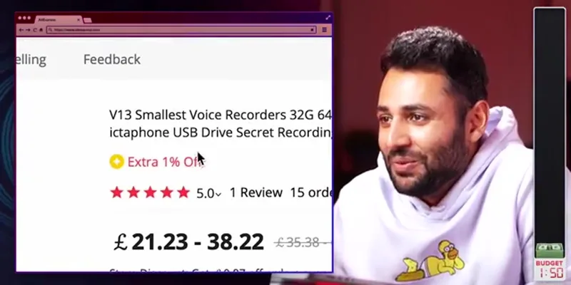 V13 Mini Voice Recorder