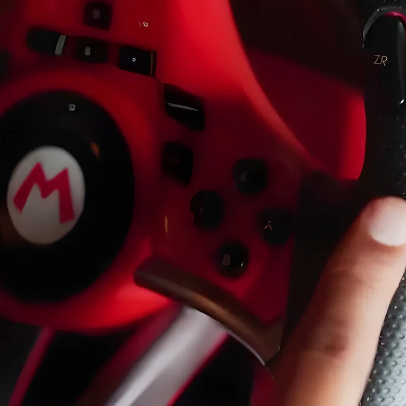Official Mario Kart Steering Wheel for Switch