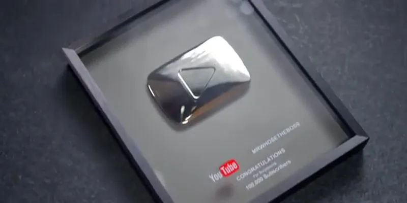 YouTube Silver, Gold and Diamond Creator Play Buttons