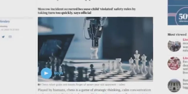 Russian Chess Robot