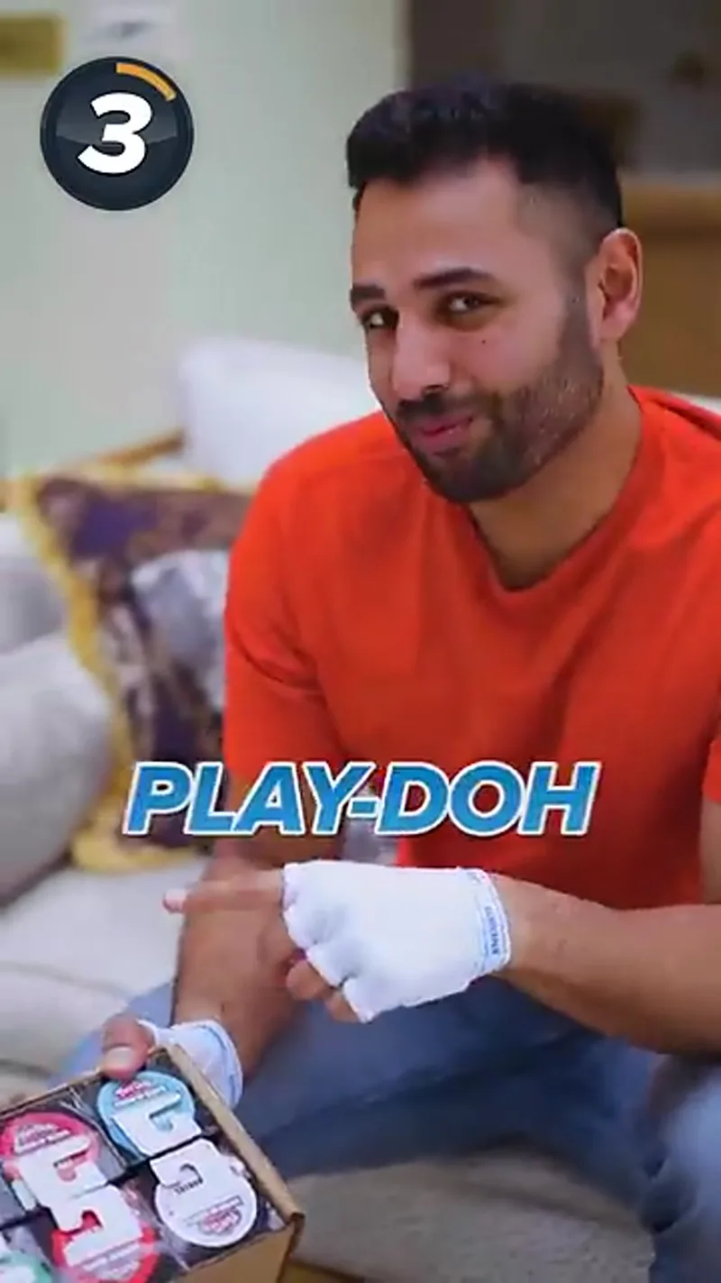Dad Sneakers Play-Doh
