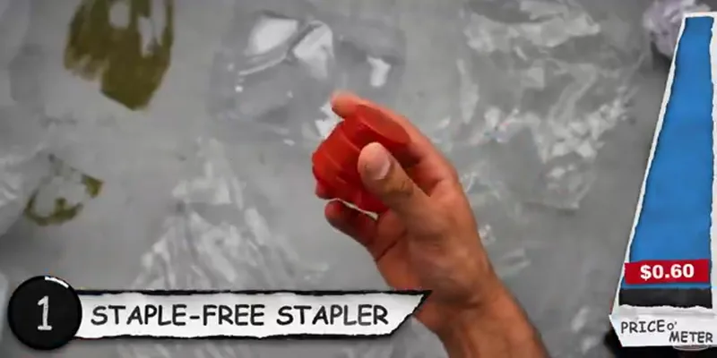 Staple-Free Stapler