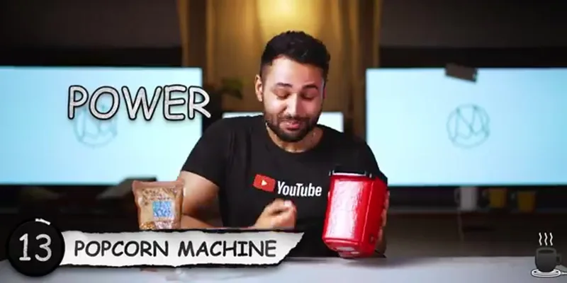 1200W Mini Popcorn Machine