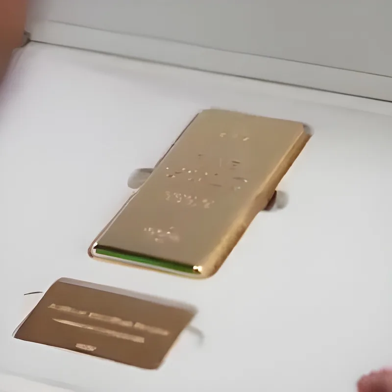 Caviar Gold Phone (Jeffrey Bezos gold brick phone)