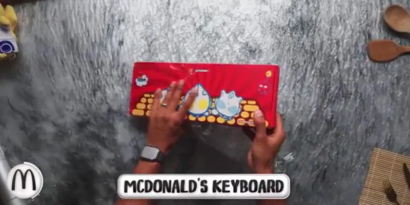 McDonald's Ultraman Keyboard and Mouse Set