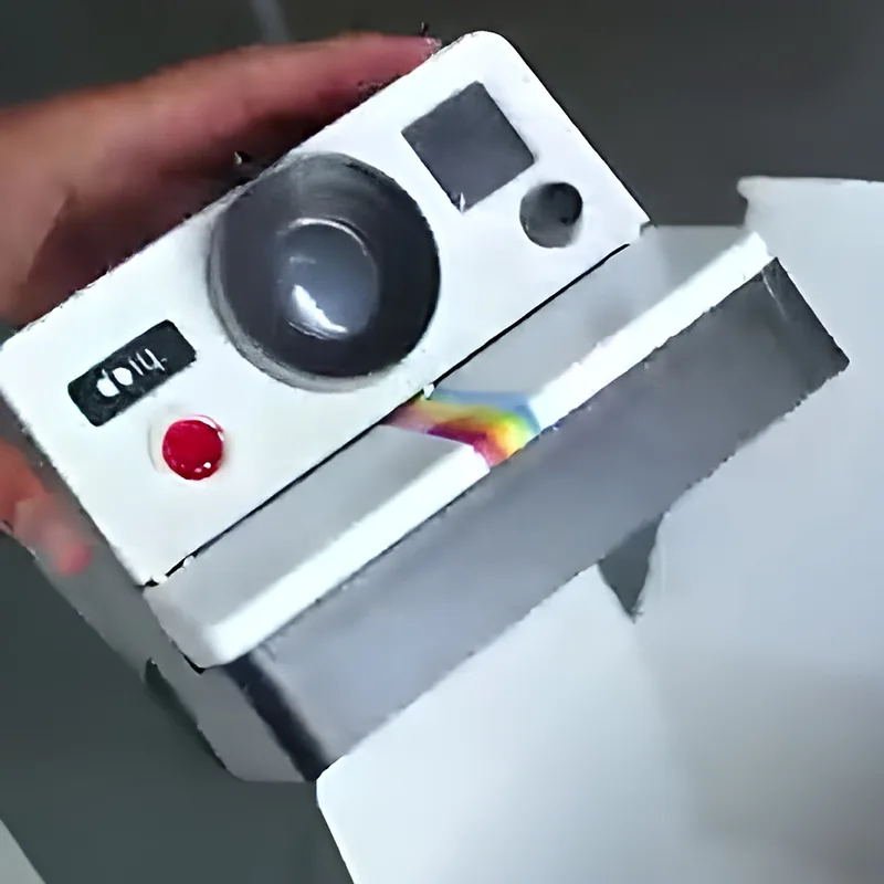 Toilet Paper Camera Printer Holder