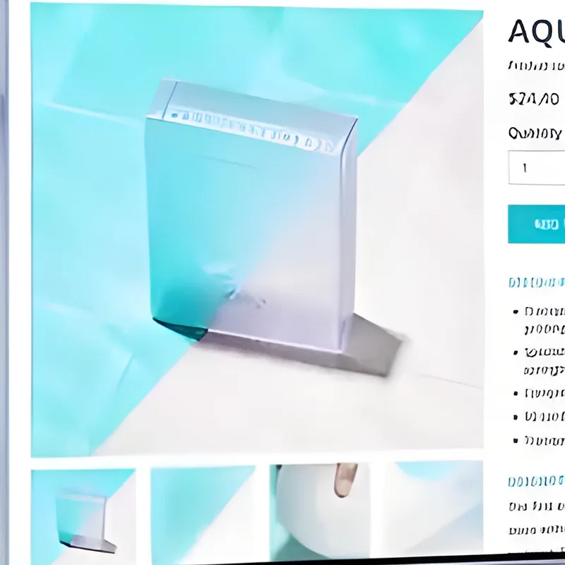 Aqua Transparent Playing Cards