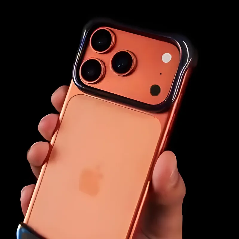 Arc Pulse Damascus Phone Case