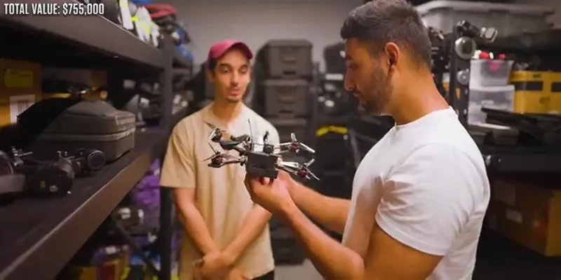 Sony Alpha FPV drone (custom-built)