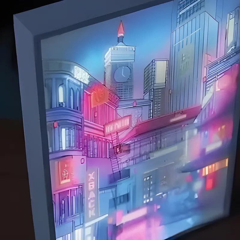 LED Neon Art Frame