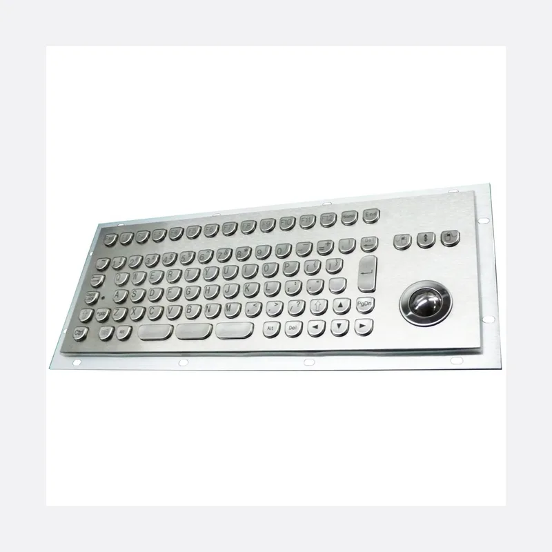 Vandal Resistant Stainless Steel Keyboard