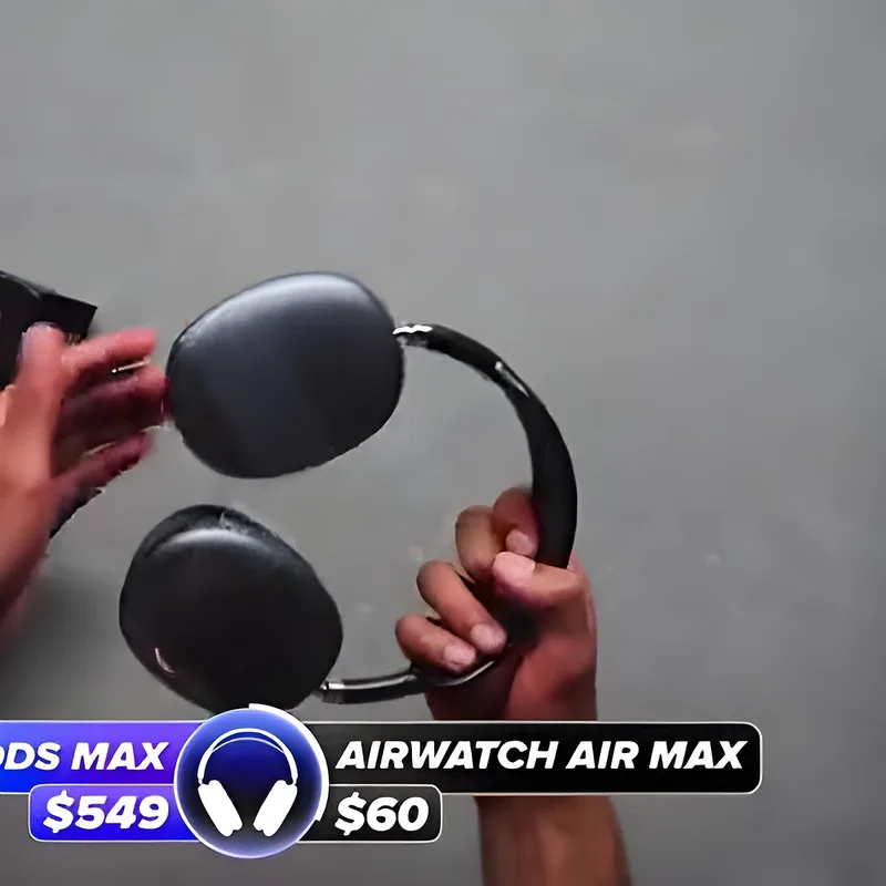 Fake AirPods Max (AirWatch headphones)