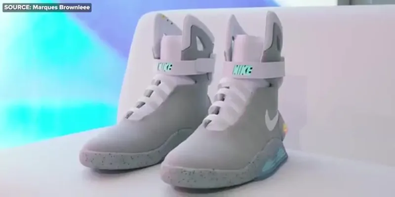 Self-lacing wireless-charging trainers