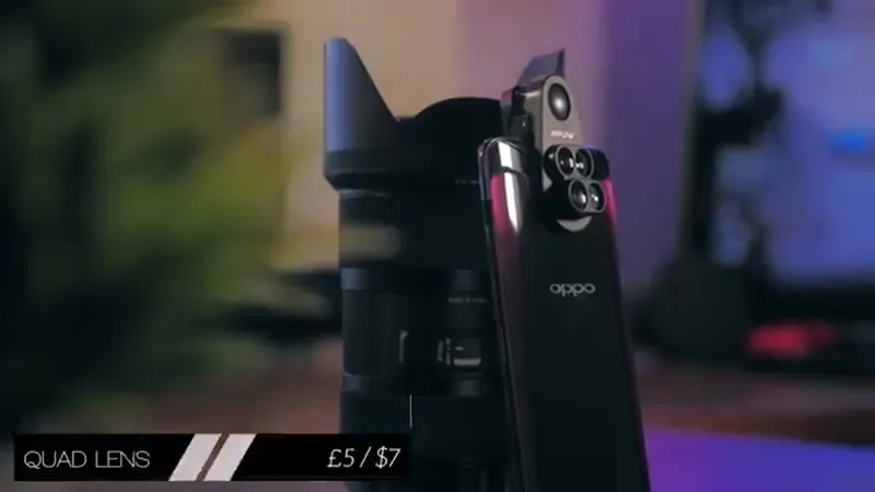Quad Smartphone Lens