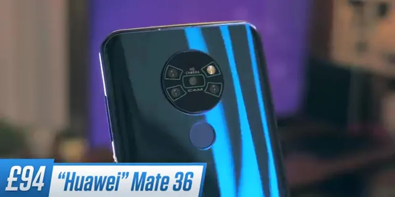 Fake Huawei Mate 30 (Wish)
