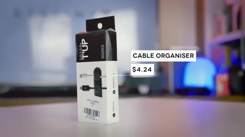 Magnetic Cable Organiser