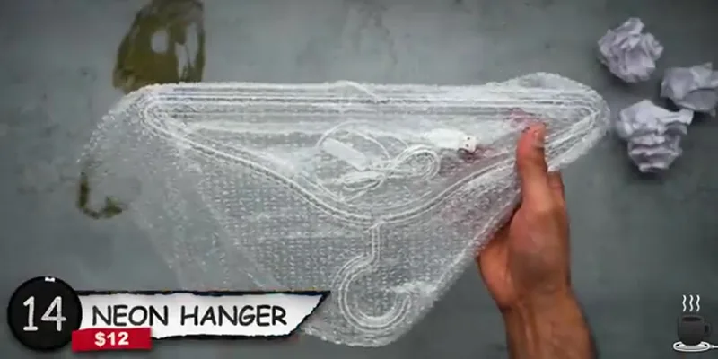Neon Clothes Hanger