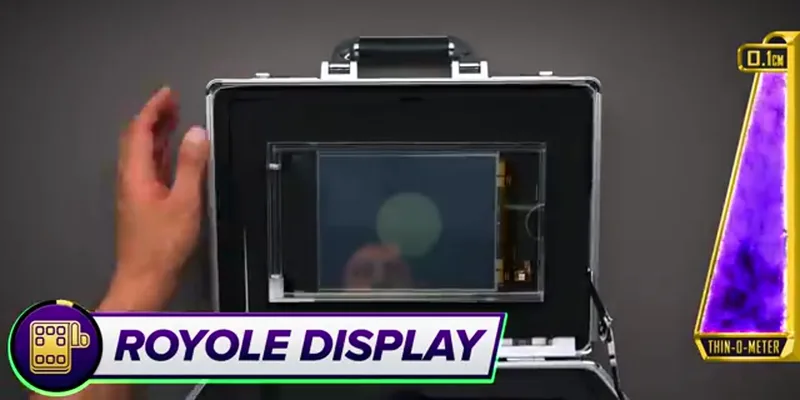 Royole Flexible Display Android Device