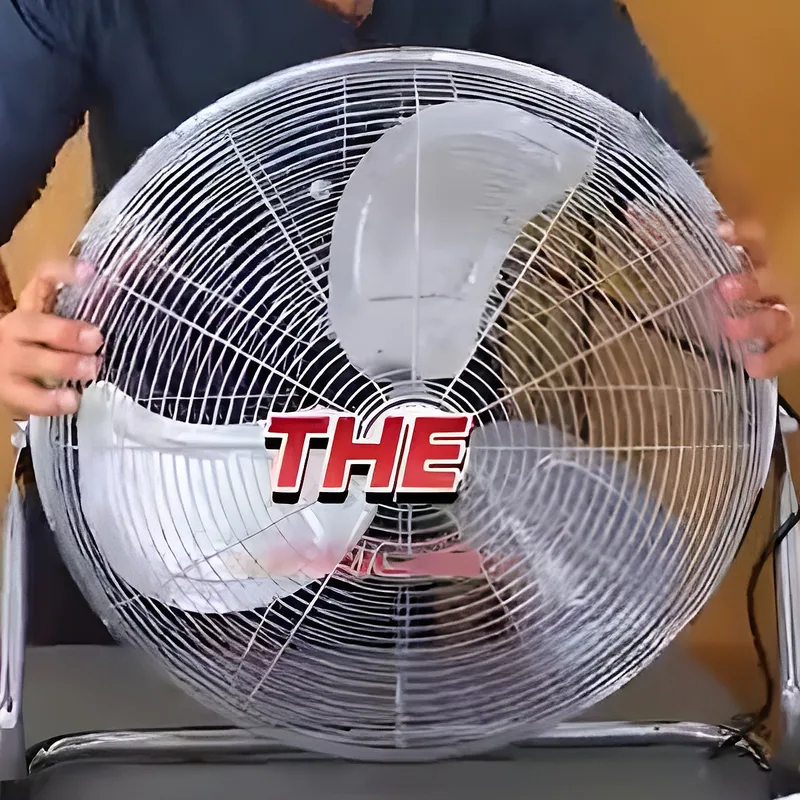 Hurricane Alarm Clock (five fans)