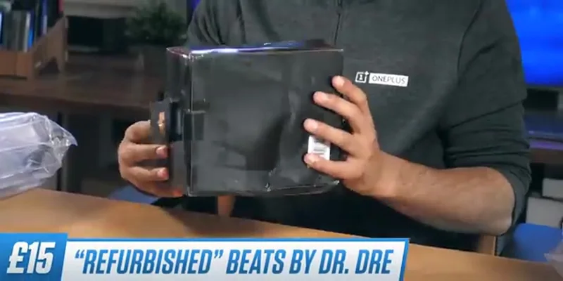 Fake Beats by Dr. Dre headphones (Wish)