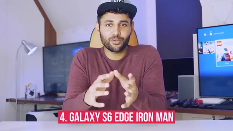 Samsung Galaxy S6 Edge Iron Man Edition