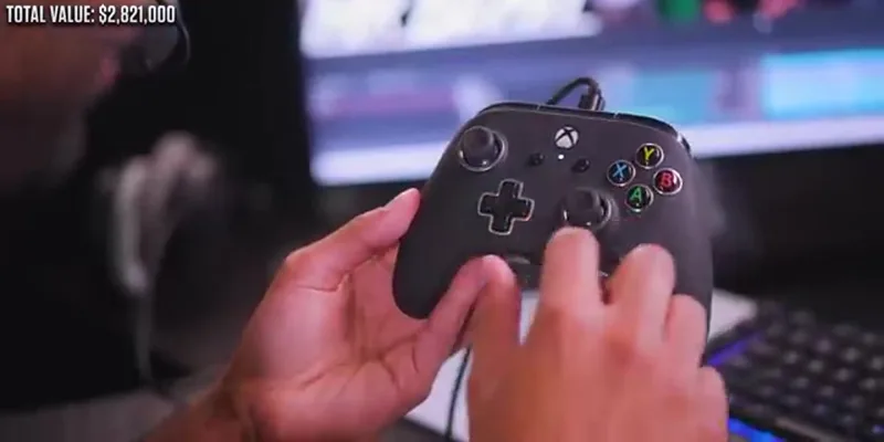 Xbox controller (custom chrome)
