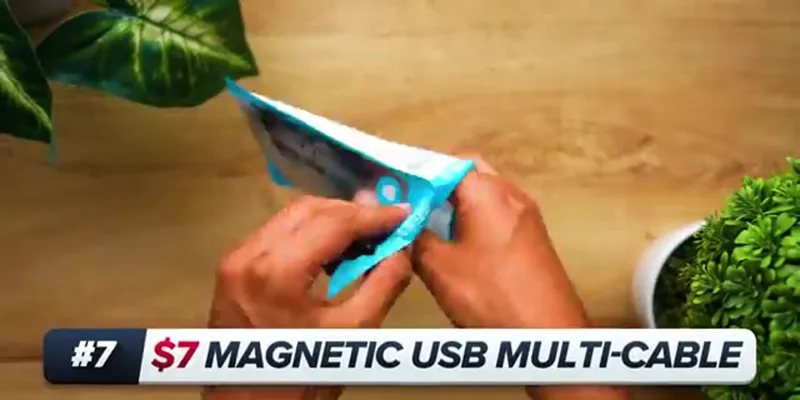 Magnetic Interchangeable Rotating Charging Cable
