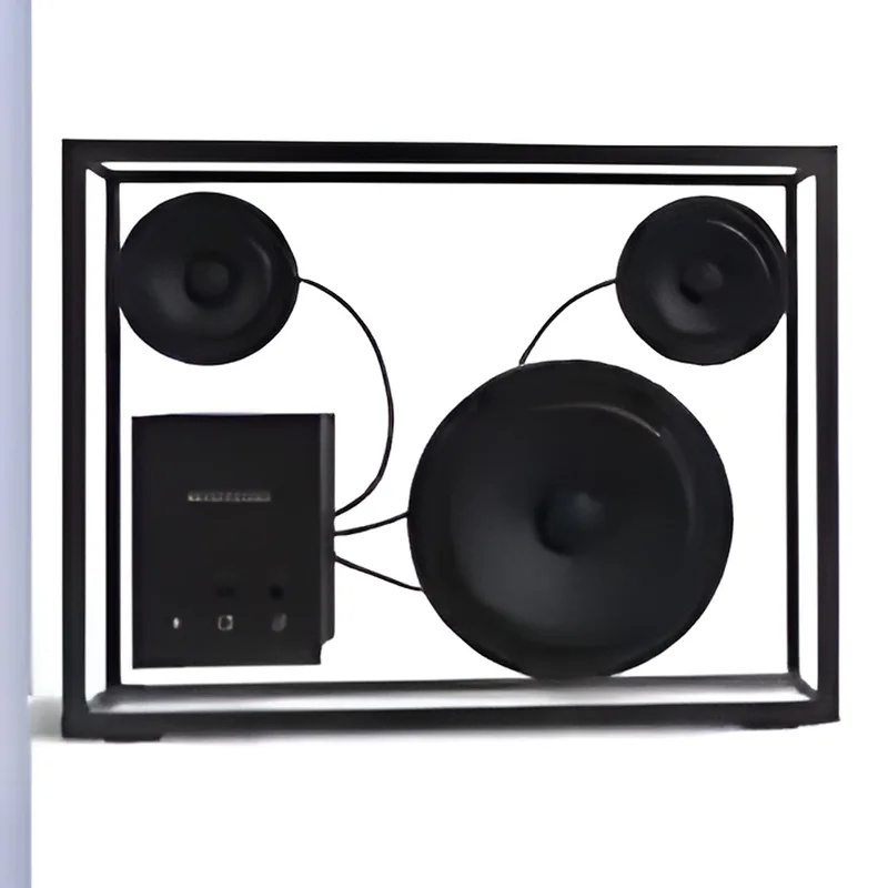 Transparent Retro Speaker