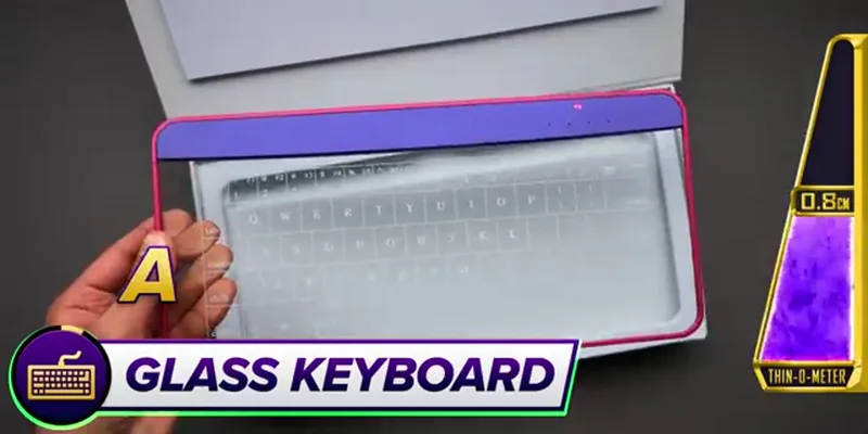 Glass Touch Keyboard
