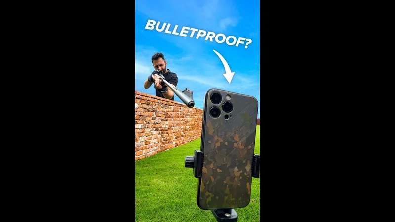 Can my Phone STOP a BULLET?