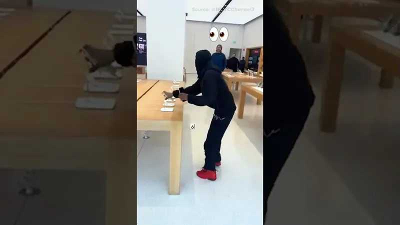 Why you can’t steal from an Apple Store!