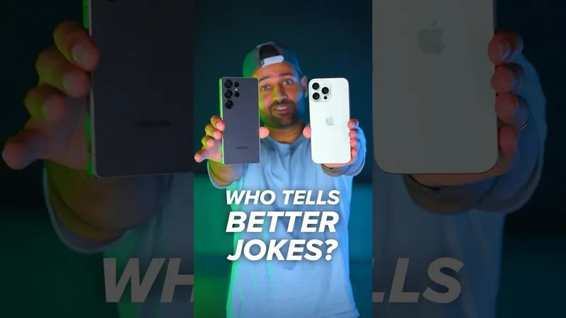 Android vs iPhone - Who Tells Better Jokes?